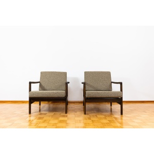 Pair of B-7522 armchairs by Zenon Bączyk, Poland, 1960’S