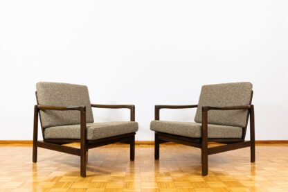 Pair of B-7522 armchairs by Zenon Bączyk, Poland, 1960’S - Image 2