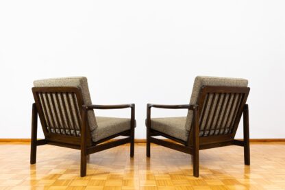 Pair of B-7522 armchairs by Zenon Bączyk, Poland, 1960’S - Image 4
