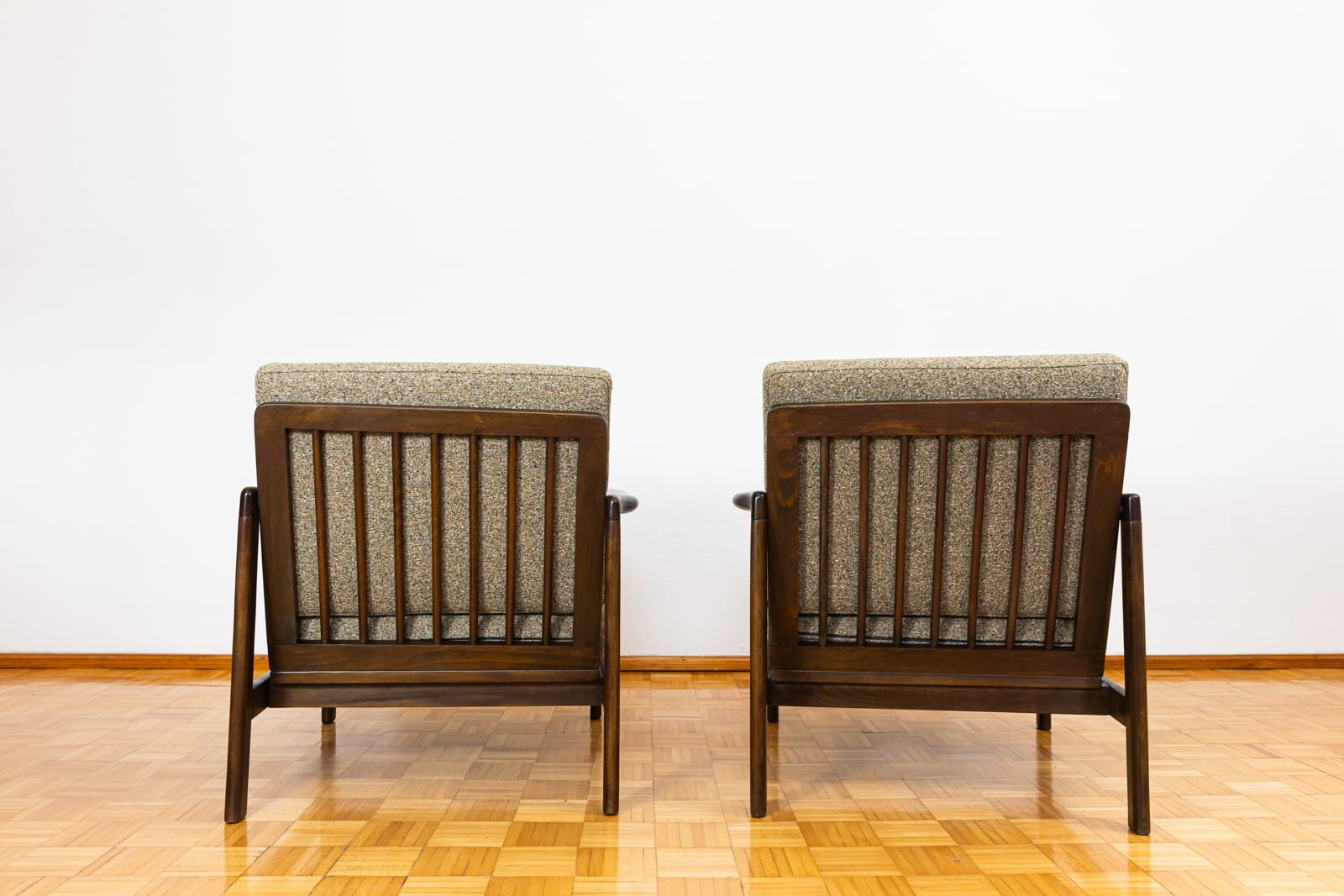 Pair of B-7522 armchairs by Zenon Bączyk, Poland, 1960’S