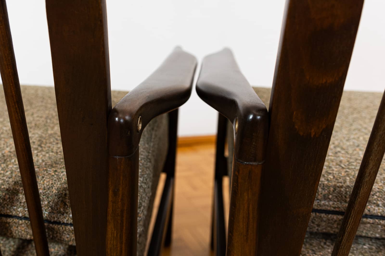 Pair of B-7522 armchairs by Zenon Bączyk, Poland, 1960’S