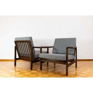 Pair of B-7522 armchairs by Zenon Bączyk, Poland, 1960’S