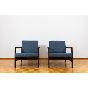 Pair of B-7522 armchairs by Zenon Bączyk, Poland, 1960’S