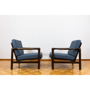 Pair of B-7522 armchairs by Zenon Bączyk, Poland, 1960’S