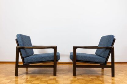 Pair of B-7522 armchairs by Zenon Bączyk, Poland, 1960’S - Image 3