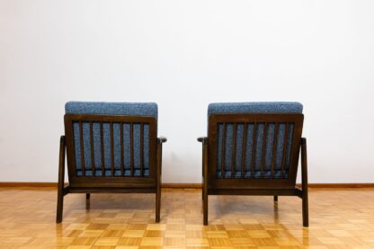 Pair of B-7522 armchairs by Zenon Bączyk, Poland, 1960’S - Image 4