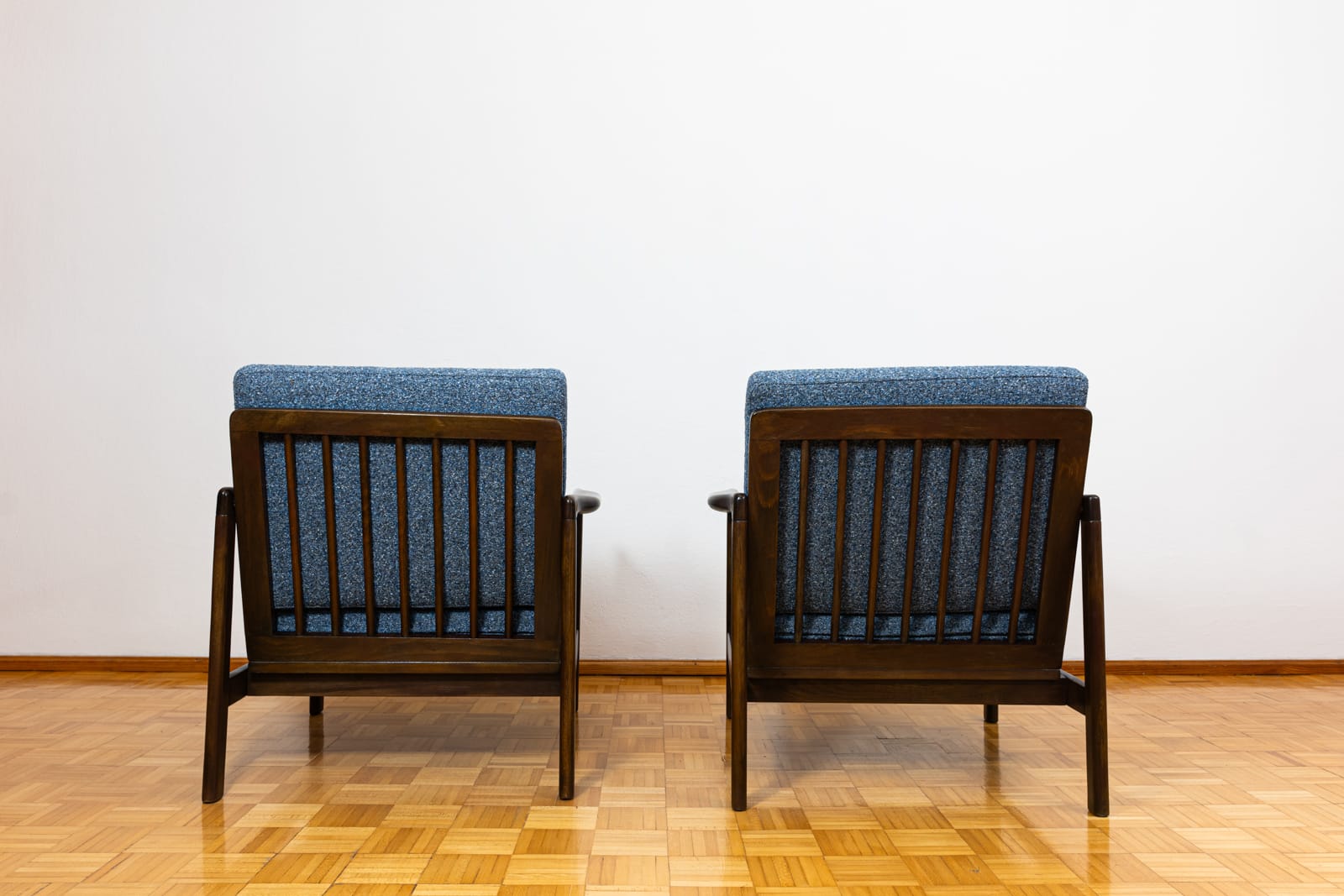 Pair of B-7522 armchairs by Zenon Bączyk, Poland, 1960’S