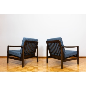 Pair of B-7522 armchairs by Zenon Bączyk, Poland, 1960’S
