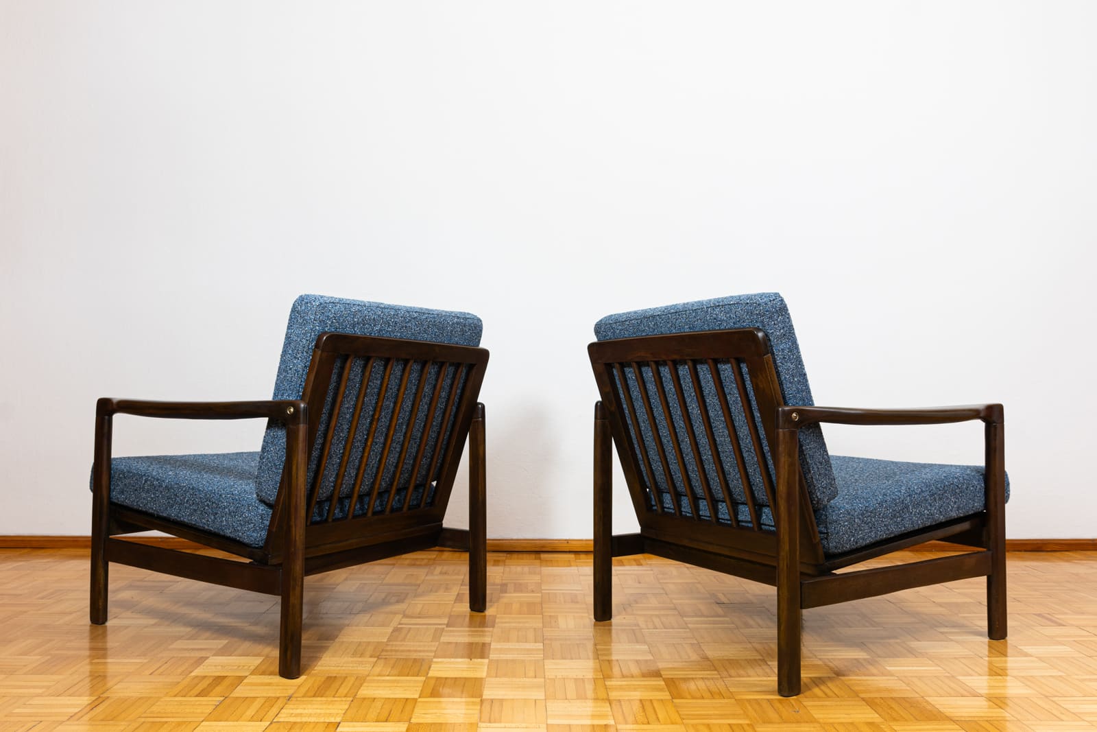 Pair of B-7522 armchairs by Zenon Bączyk, Poland, 1960’S