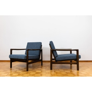 Pair of B-7522 armchairs by Zenon Bączyk, Poland, 1960’S