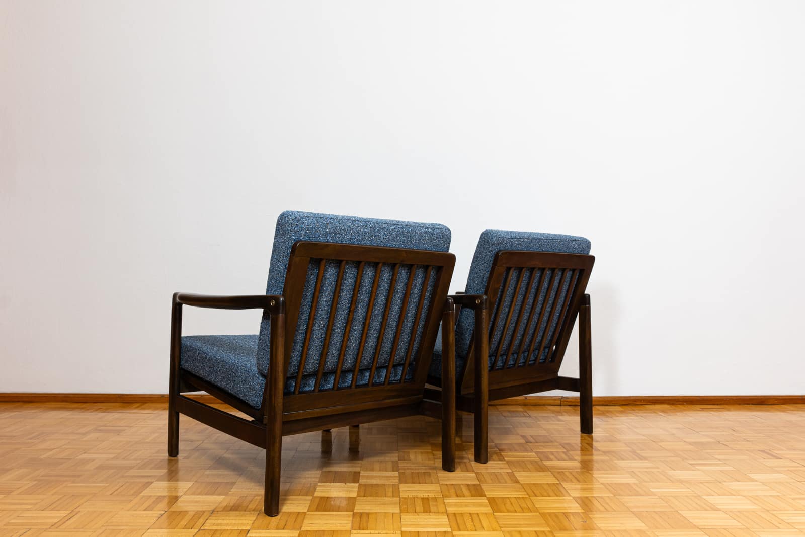 Pair of B-7522 armchairs by Zenon Bączyk, Poland, 1960’S