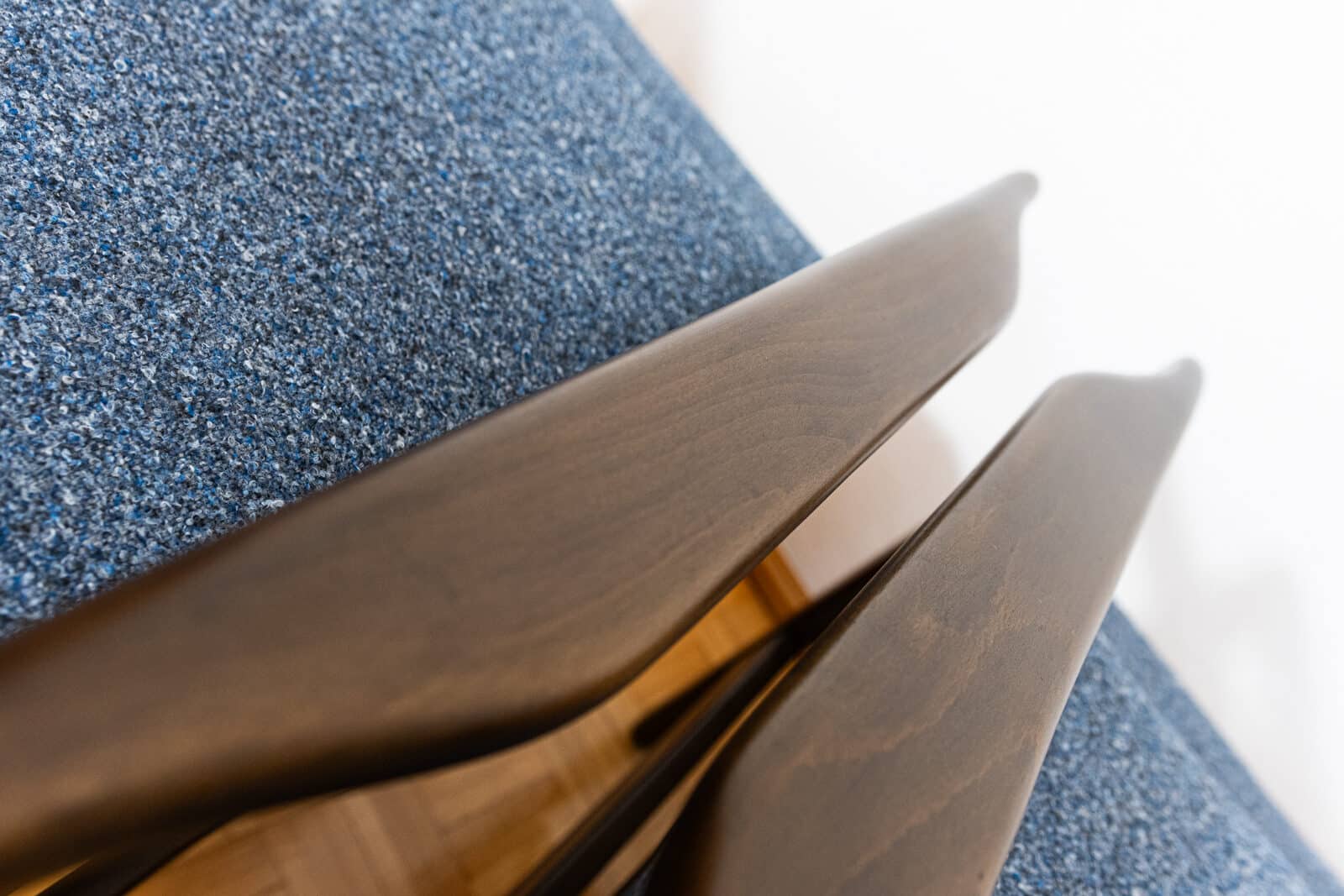 Pair of B-7522 armchairs by Zenon Bączyk, Poland, 1960’S