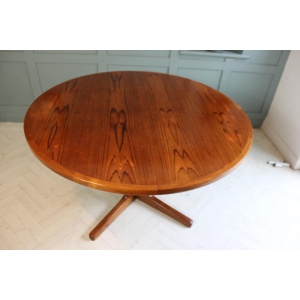 Midcentury Danish D Scan Teak Dining Table