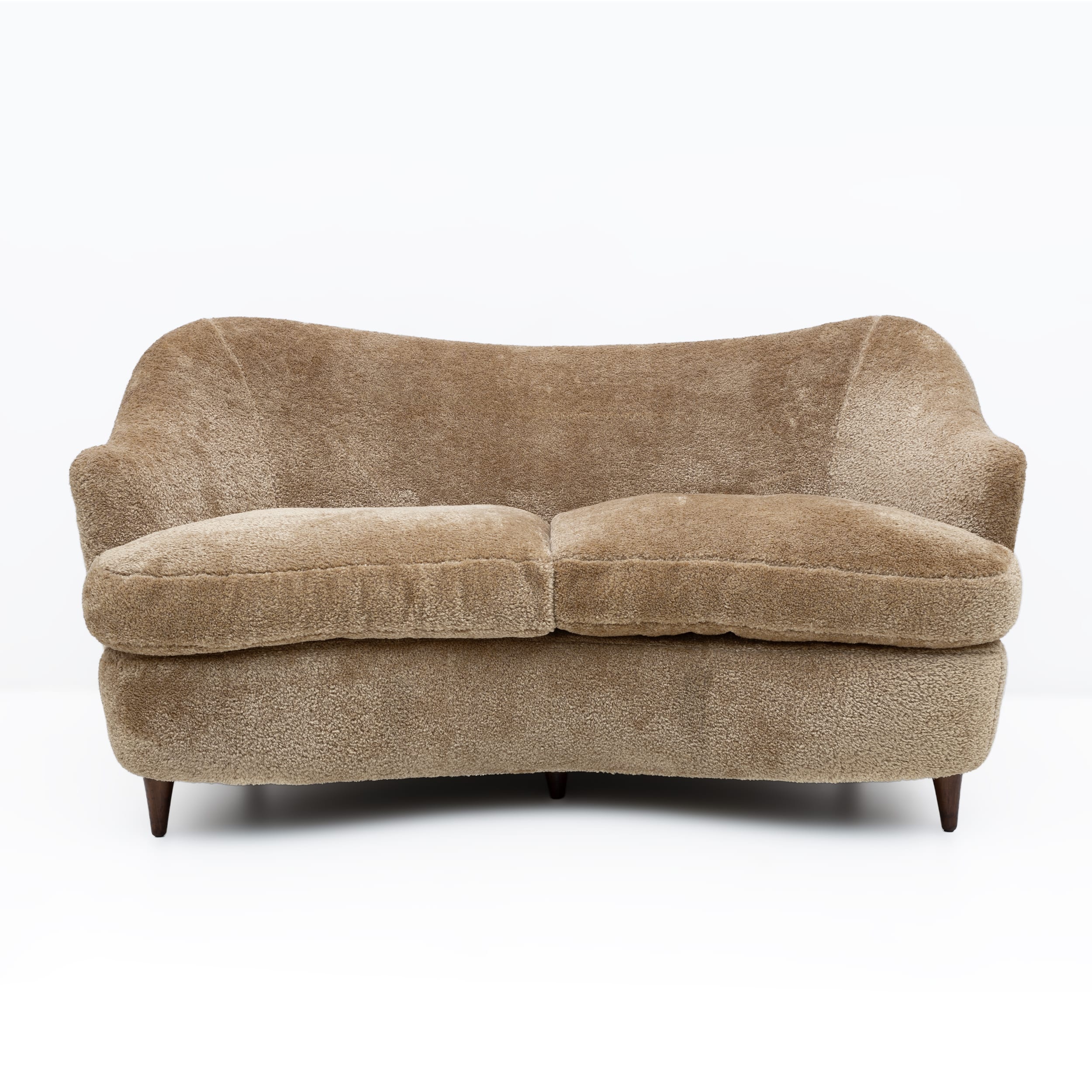 Attributed Gio Ponti Mid-century Modern Italian Sofa for Casa E Giardino, 1930s