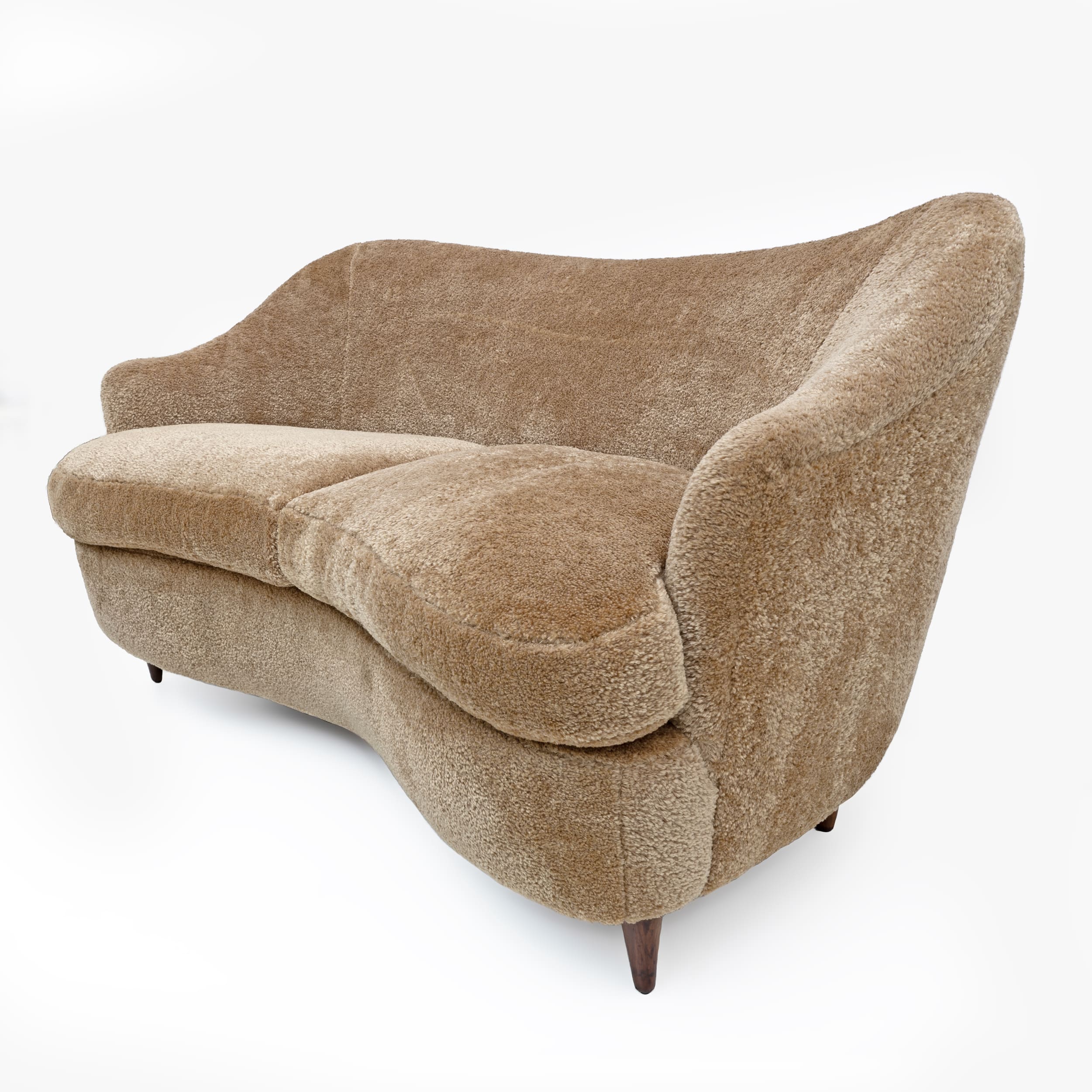 Attributed Gio Ponti Mid-century Modern Italian Sofa for Casa E Giardino, 1930s