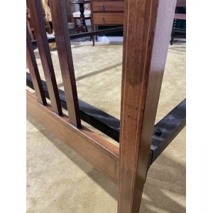 Edwardian Inlaid Bed Stead