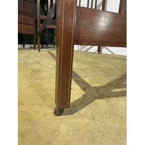 Edwardian Inlaid Bed Stead
