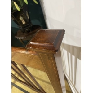 Edwardian Inlaid Bed Stead