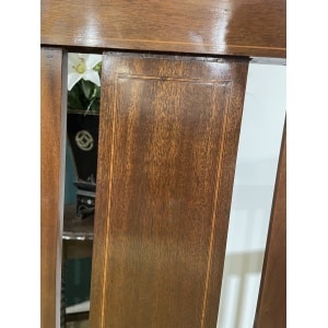 Edwardian Inlaid Bed Stead