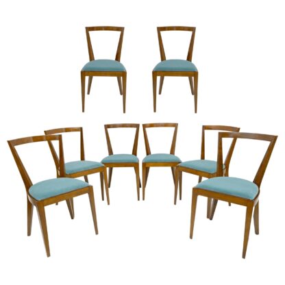 Eight Dining Chairs PONTI 940 by Gio Ponti for BBB Italia