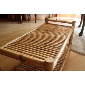 Plant stand made of bamboo, shoe shelf, Vintage