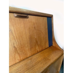 Mid Century Teak High Sideboard By John Herbert For A. Younger Ltd, 1960s, Sorage, Vintage Teak Kitchen/Dining Furniture