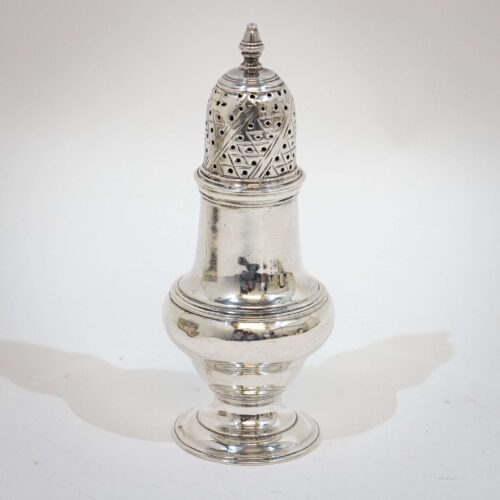George III Silver Pepper Caster