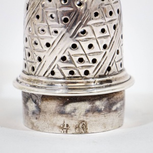 George III Silver Pepper Caster
