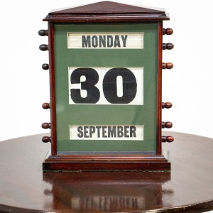 Large Perpetual Desk Calendar