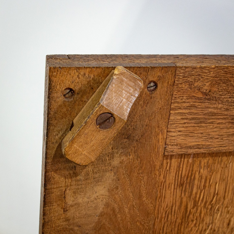 French Early 20th Century Ash Rent Cupboard - Image 5