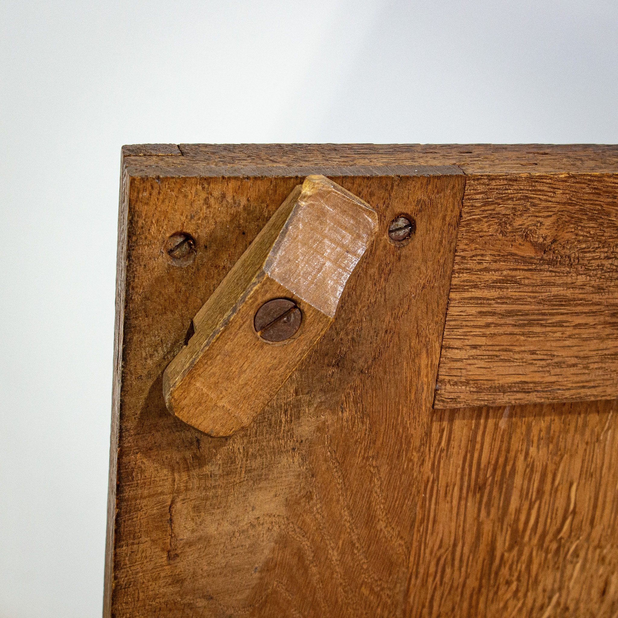 French Early 20th Century Ash Rent Cupboard