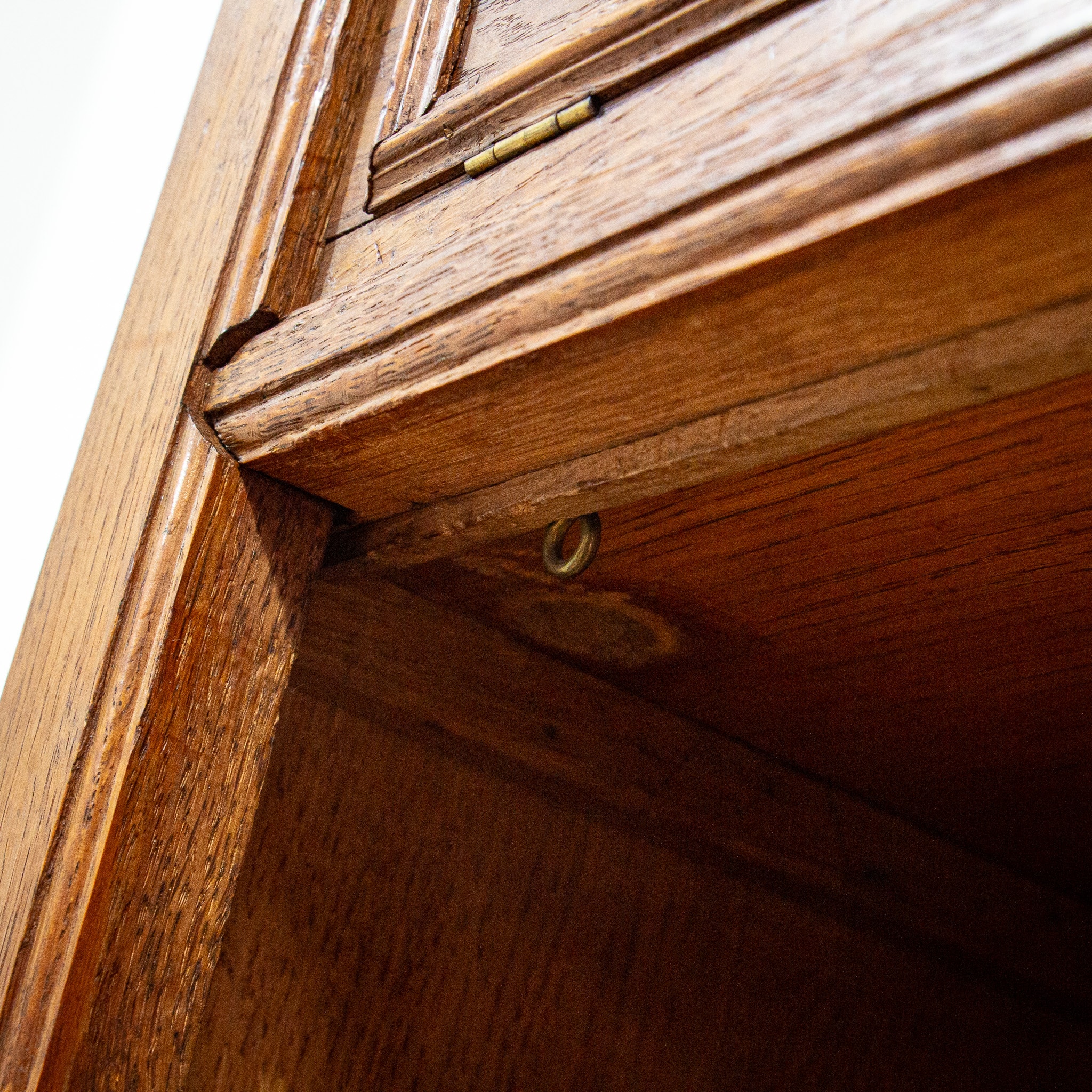 French Early 20th Century Ash Rent Cupboard