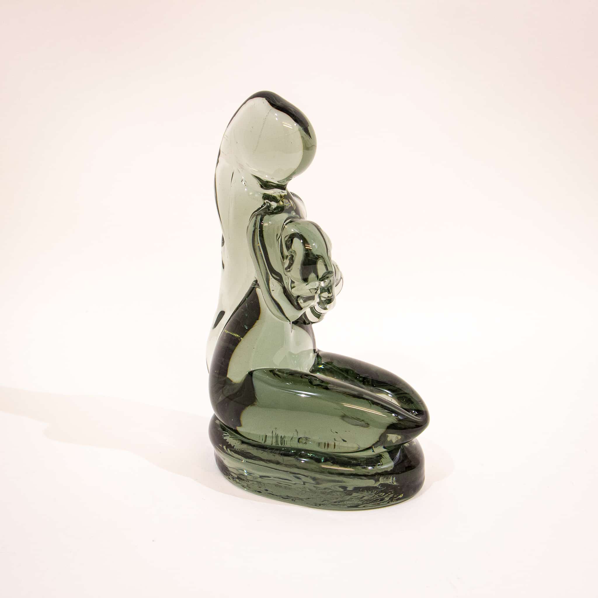 Ermanno Nason Female Glass Sculpture