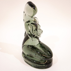 Ermanno Nason Female Glass Sculpture