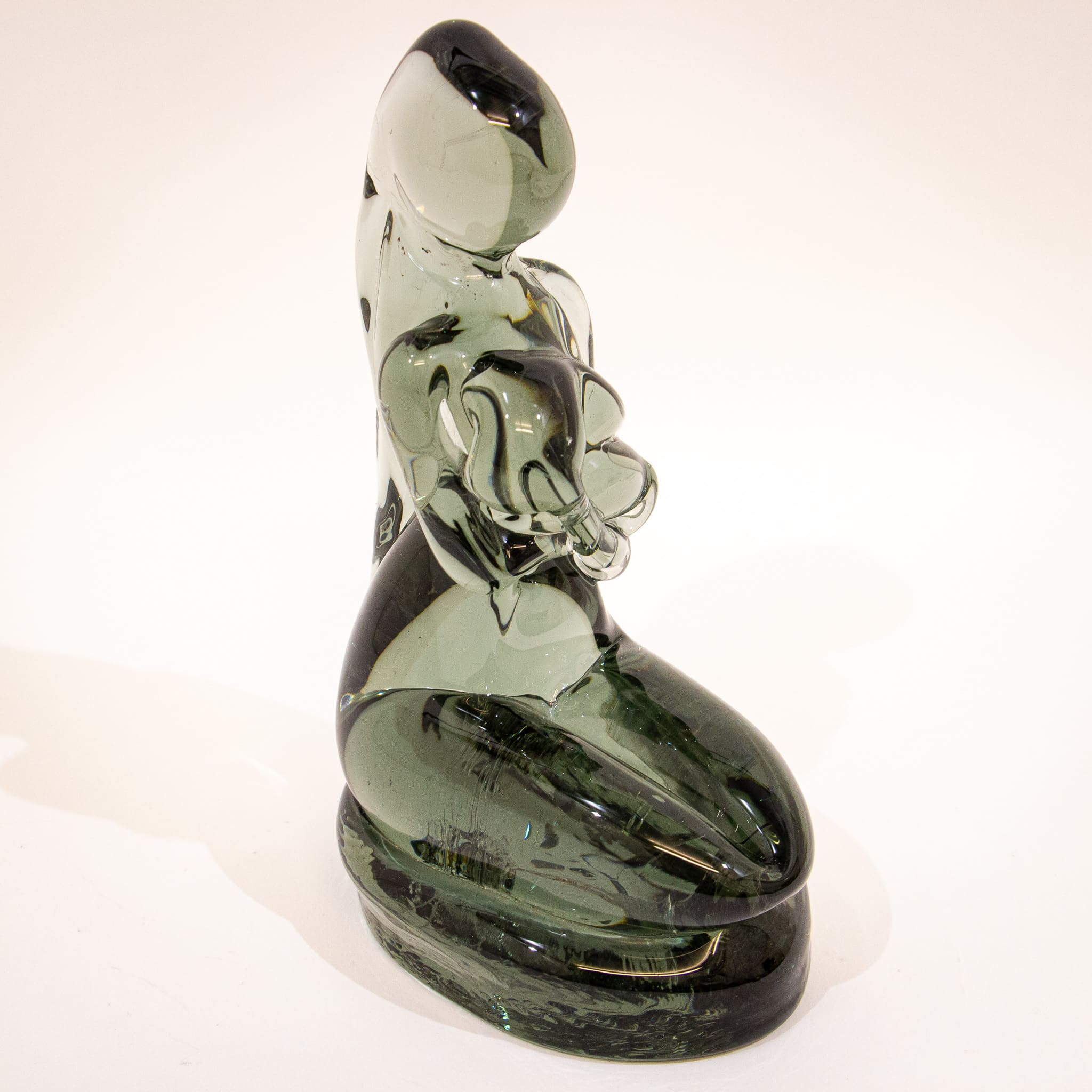 Ermanno Nason Female Glass Sculpture
