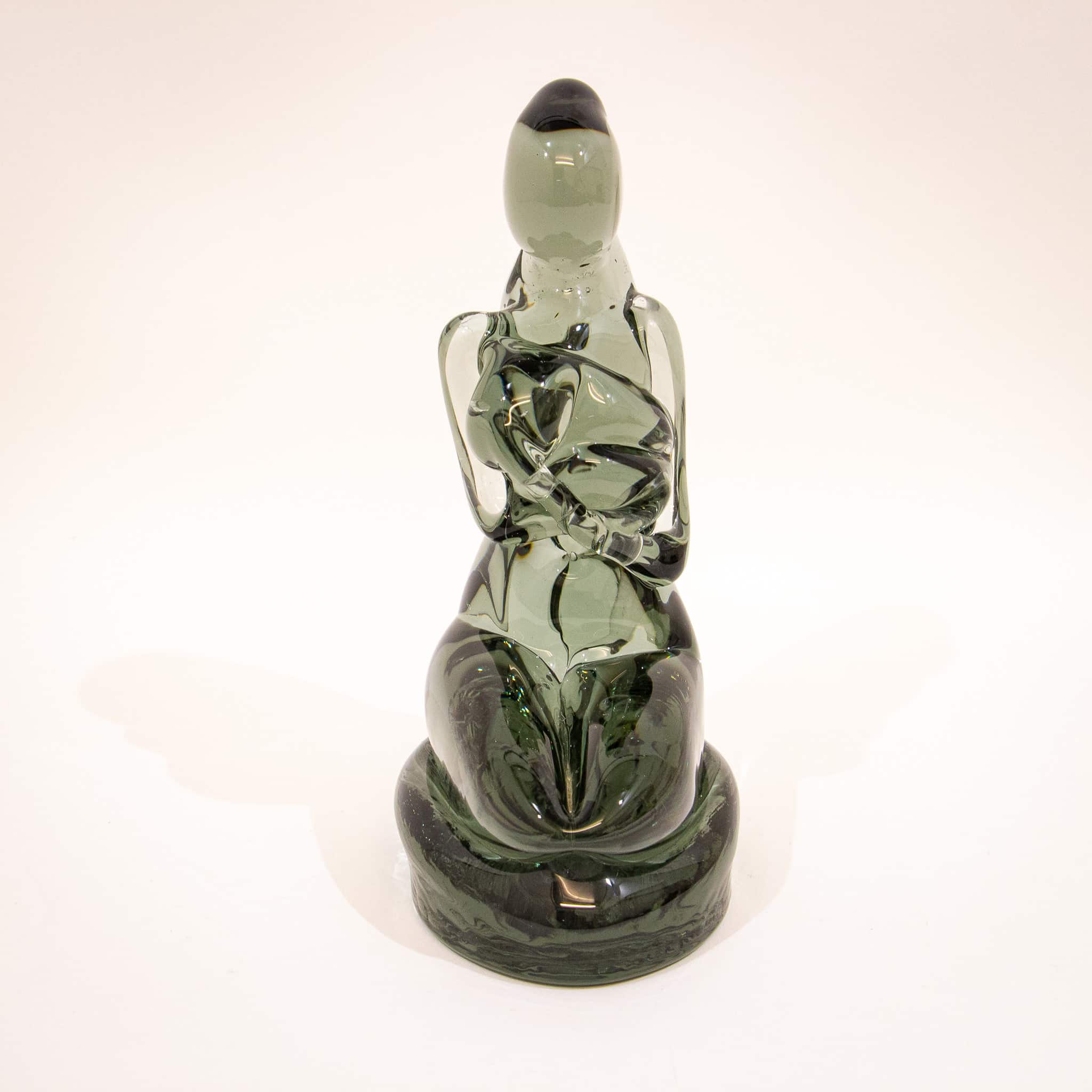 Ermanno Nason Female Glass Sculpture