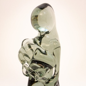 Ermanno Nason Female Glass Sculpture