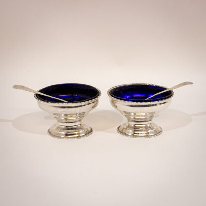 Pair of George III Silver Salt Cellars - Image 10
