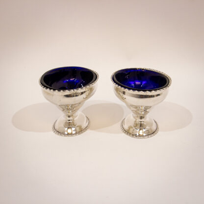 Pair of George III Silver Salt Cellars - Image 8