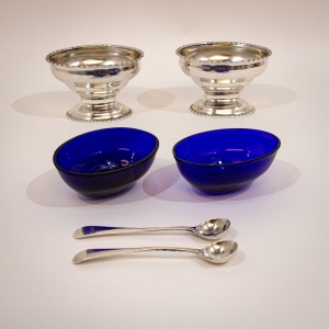 Pair of George III Silver Salt Cellars