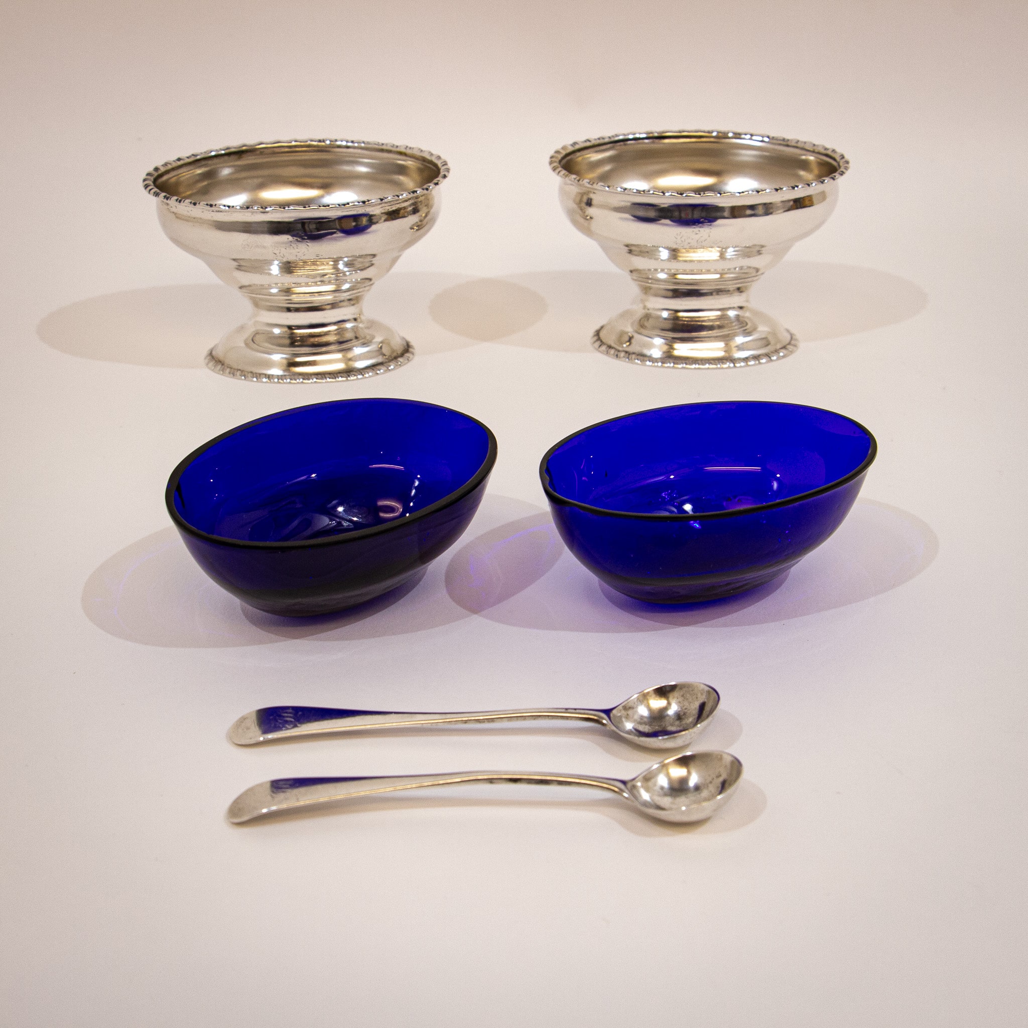 Pair of George III Silver Salt Cellars