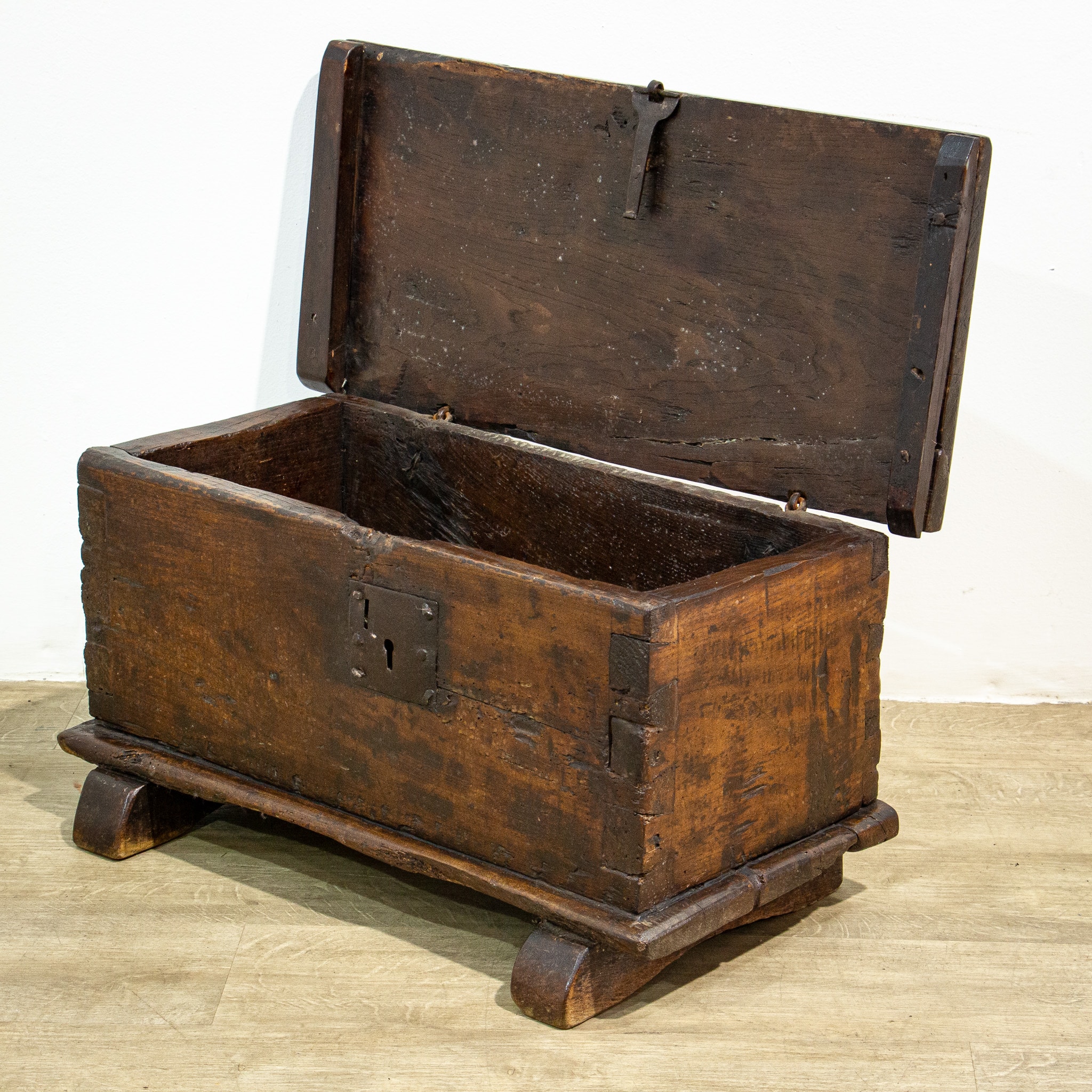 Small 18th Century Coffer in Excellent Original Condition