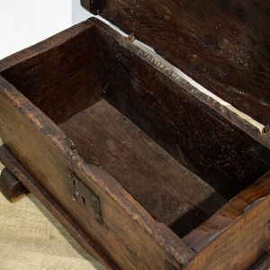 Small 18th Century Coffer in Excellent Original Condition