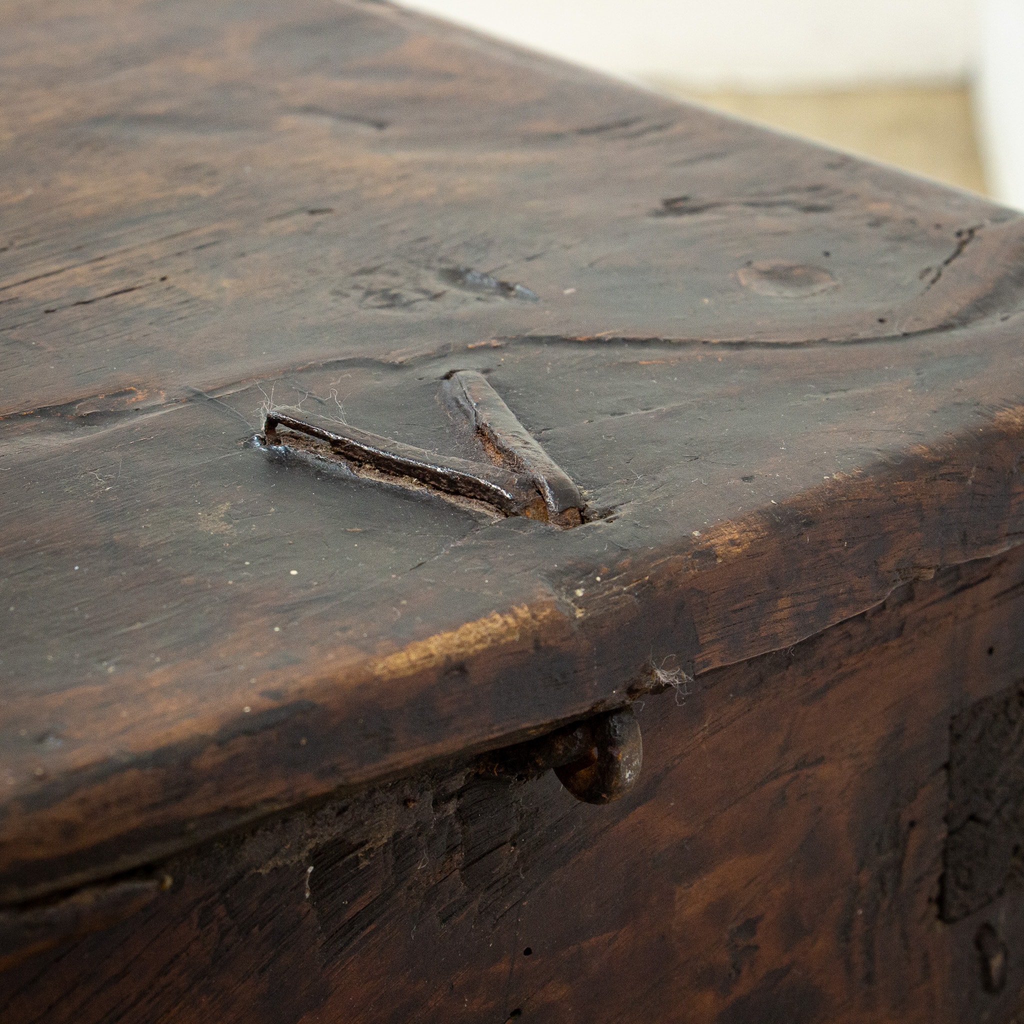 Small 18th Century Coffer in Excellent Original Condition