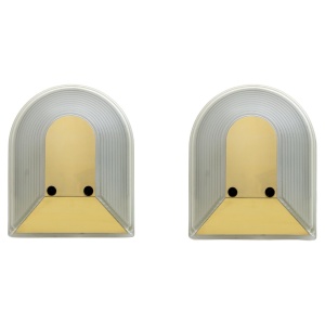 Pair of Modern Italian Sconces Tesi by Roberto Fiorato for Prisma, 80s