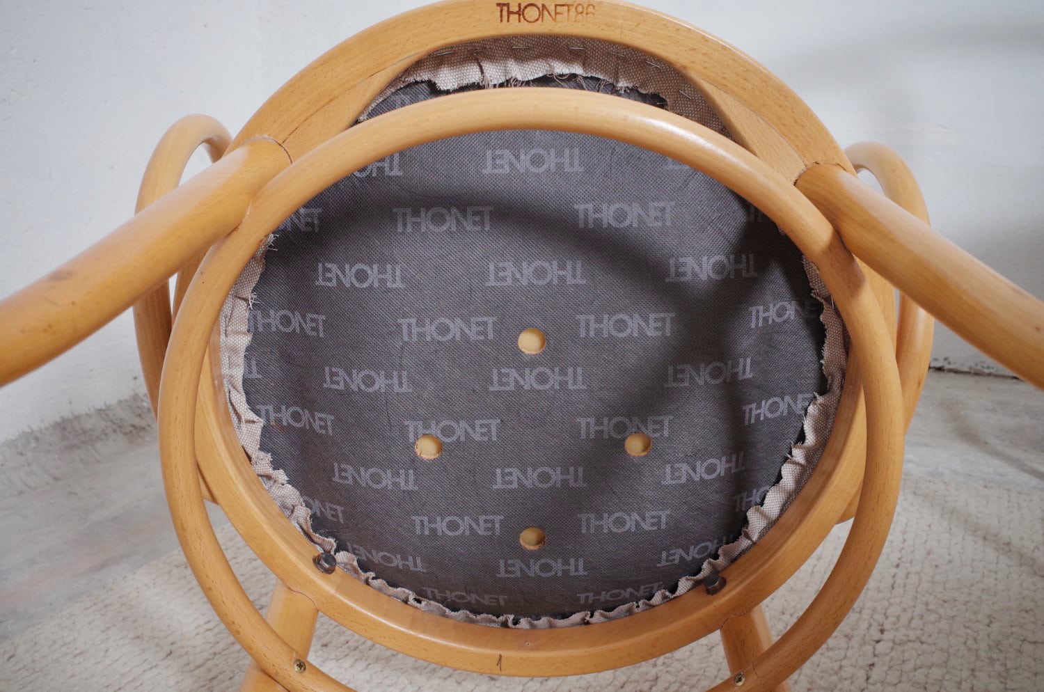 6 x Thonet 209 bentwood chairs dining room