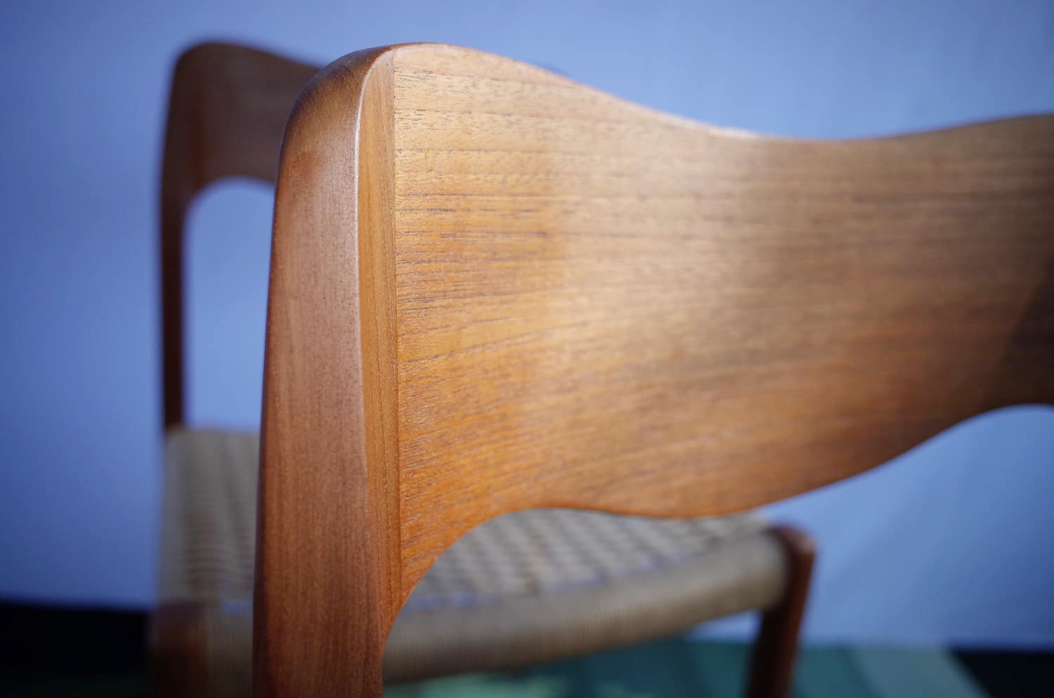 4 x Danish teak chairs Niels O.Møller model 71