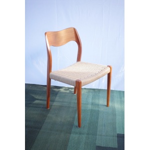 4 x Danish teak chairs Niels O.Møller model 71