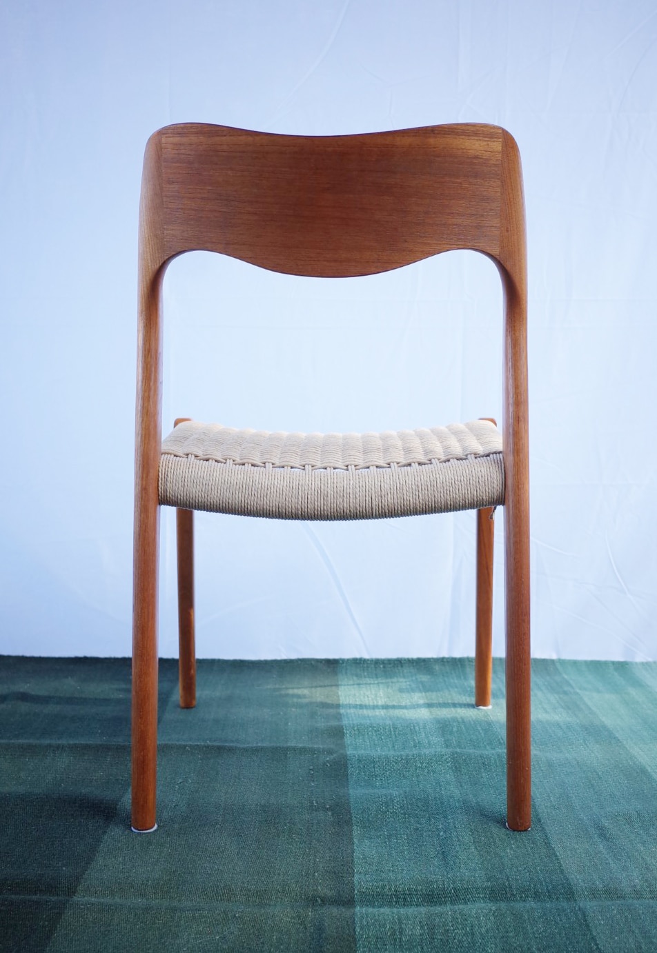 4 x Danish teak chairs Niels O.Møller model 71
