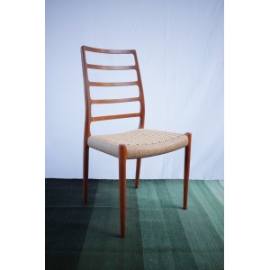 4 x Danish Niels Otto Møller chairs teak model 82